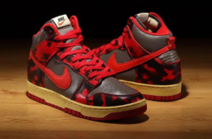 Red Nike Sneakers 1985